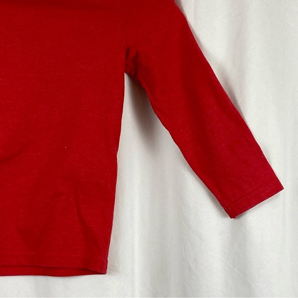 Cat & Jack Long Sleeve Red Dinosaur Christmas Kids Shirt Size 5T - Picture 11 of 16